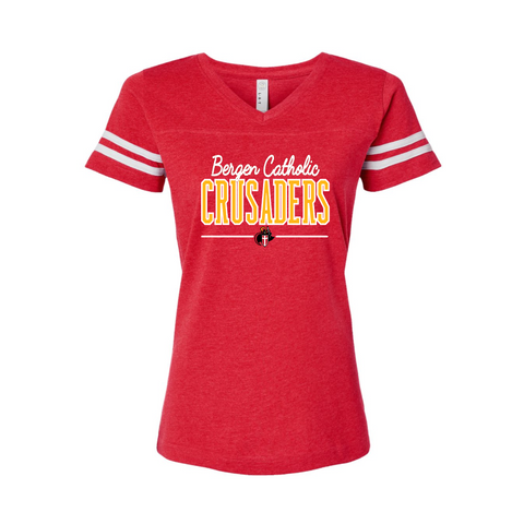 Women's V-Neck Fine Jersey Tee