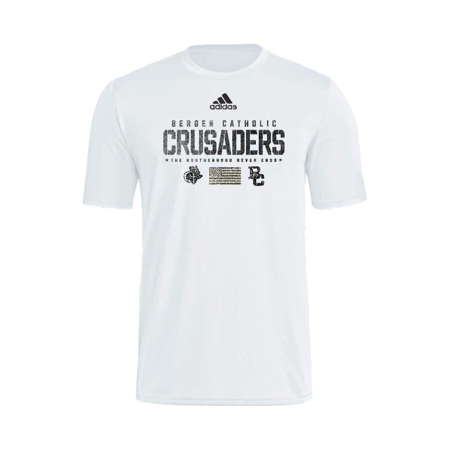 Adidas - Mens Short Sleeve Pregame BOS Tee