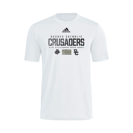 Adidas - Mens Short Sleeve Pregame BOS Tee