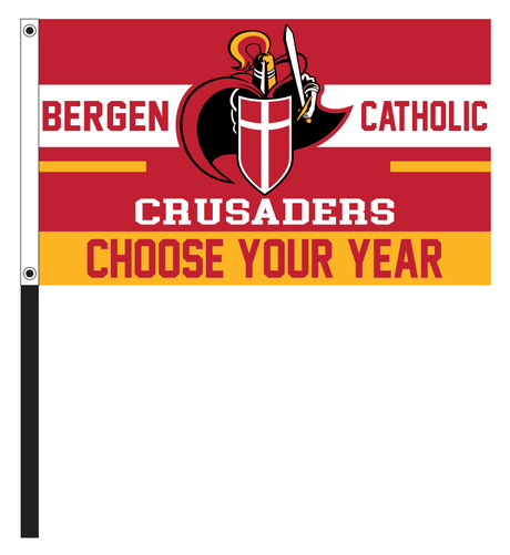 Choose Your Year Custom Bergen Catholic Flag