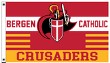 Custom Bergen Catholic Crusaders Flag